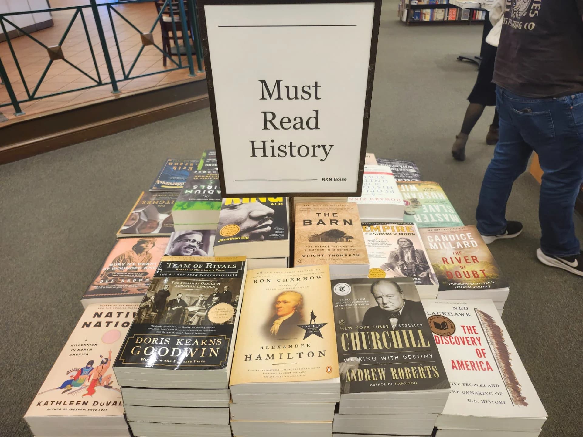 Those who do not read about history.